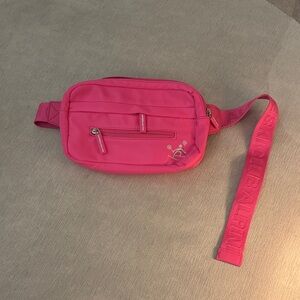 Vibrant Pink Crossbody Bag